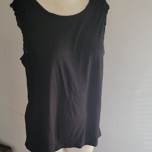 Gap Elegant Black Sleeveless Top